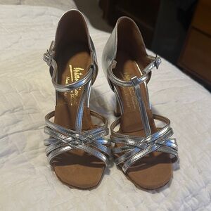 International dance shoes. US 6.5. Worn ONCE!